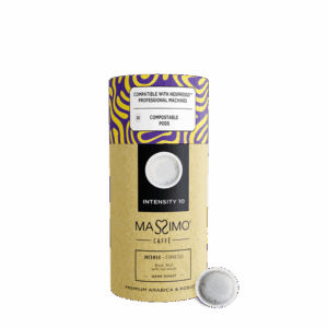 Espresso intenso<br>Premium Arabica & Robusta <BR>Sustainable PODS<br><p style="color: #ffffff !important; font-size: 16px; font-family: 'Roboto', sans-serif; font-weight: 400; text-transform: none;">Bold & Roasty.</p>