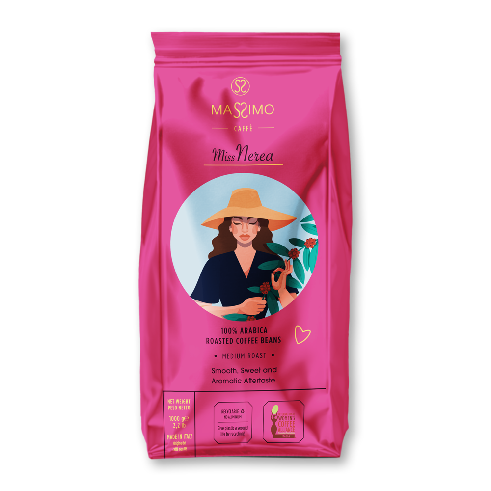 NEREA 1Kg Coffee Beans - PREMIUM 100% ARABICA<br><br><p style="font-size: 16px; font-family: 'Roboto', sans-serif; font-weight: 400; text-transform: none;">CERTIFIED IWCA</p>