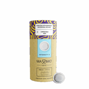 Timeless (Decaf.)<br>Premium 100% Arabica<BR><BR>Sustainable PODS<br><p style="color: #ffffff !important; font-size: 16px; font-family: 'Roboto', sans-serif; font-weight: 400; text-transform: none;">Light & well Balanced</p>